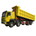 China famous brand SINOTRUCK HOWO 4axle 8x4 371hp heavy dump truck for sale